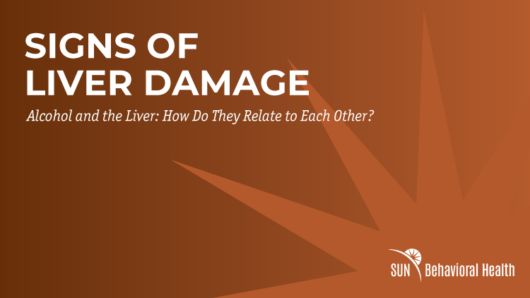 signs of liver damage from alcohol